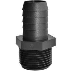 Green Leaf 1/4 in. MPT X 3/8 in. D Barb Polypropylene Hose Adapter 1 pk