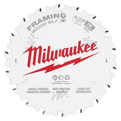 Milwaukee 5-1/2 in. D X 10 mm Tungsten Carbide Framing Blade 18 teeth 1 pk