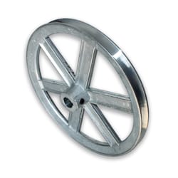 Chicago Die Cast 10 in. D Zinc Single V Grooved Pulley