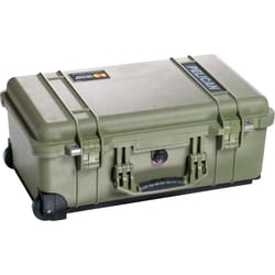 Pelican Protector Green Wheeled Carry-On Case 9 in. H X 22 in. W