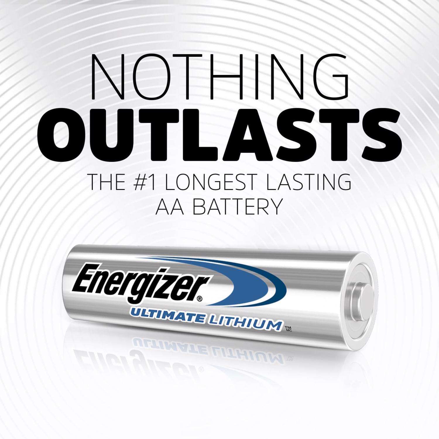 Energizer Ultimate Performance Lithium AA 1.5 V Camera