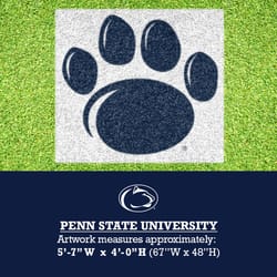 U-Stencil Penn State Paw Print No Stick Lawn Stencil