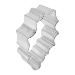R&M International Corp International Corp 1 in. W X 2 in. L Mini Holly Leaf Cookie Cutter 1 pc