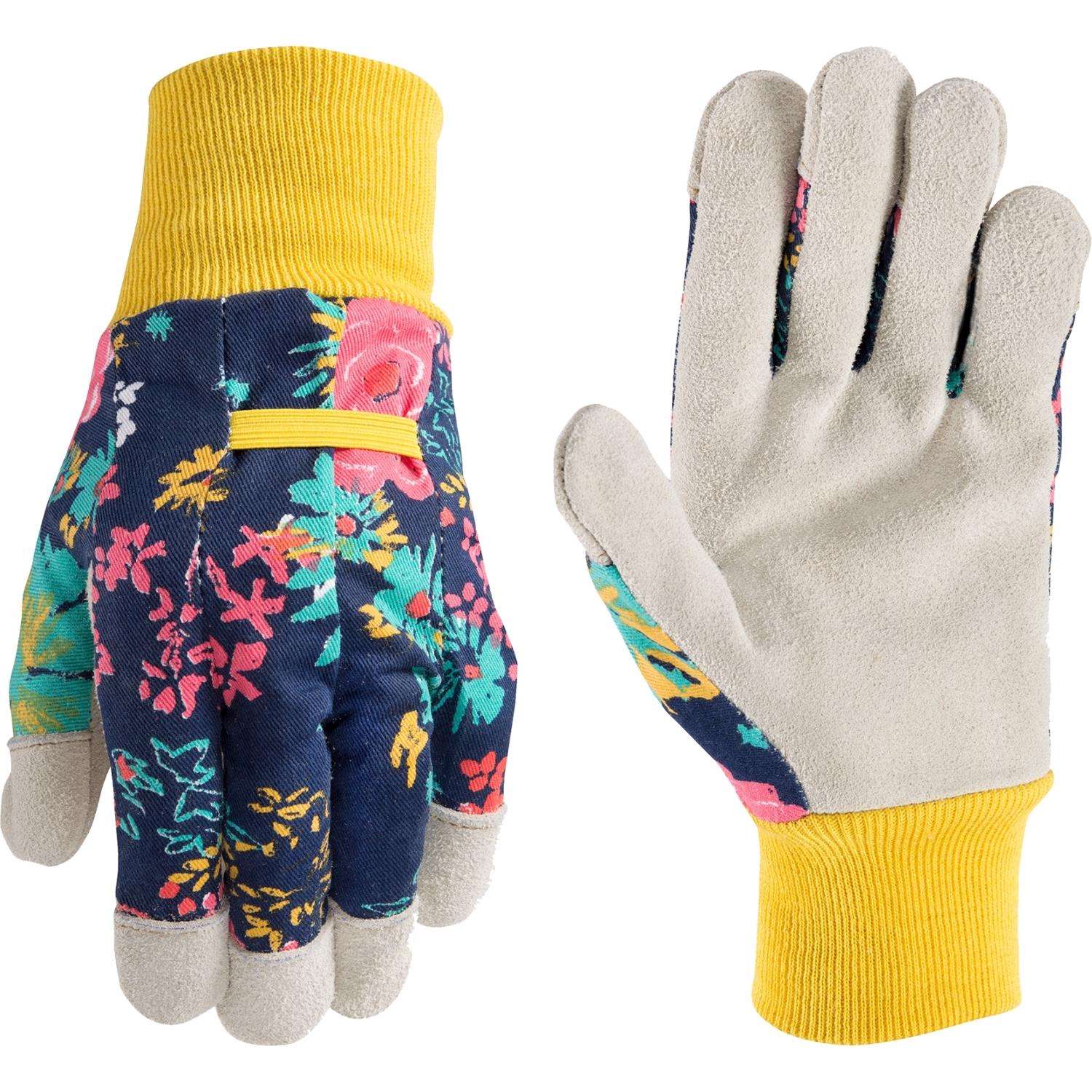 Wells Lamont Women's Indoor/Outdoor Liberty Print Gardening Gloves