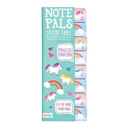 OOLY Note Pals Magical Unicorn 2.13 in. W X 6.3 in. L Assorted Sticky Tabs 1 pad