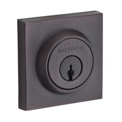 Baldwin Reserve Venetian Bronze Brass Single Cylinder Deadbolt