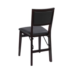 Linon Home Decor Espresso Vinyl Classic Chair