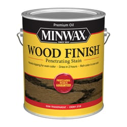 Minwax Wood Finish Semi-Transparent Ebony Oil-Based Penetrating Wood Stain 1 gal