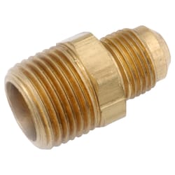 Anderson Metals 3/8 in. Male Flare 1/8 in. D MIP Brass Adapter