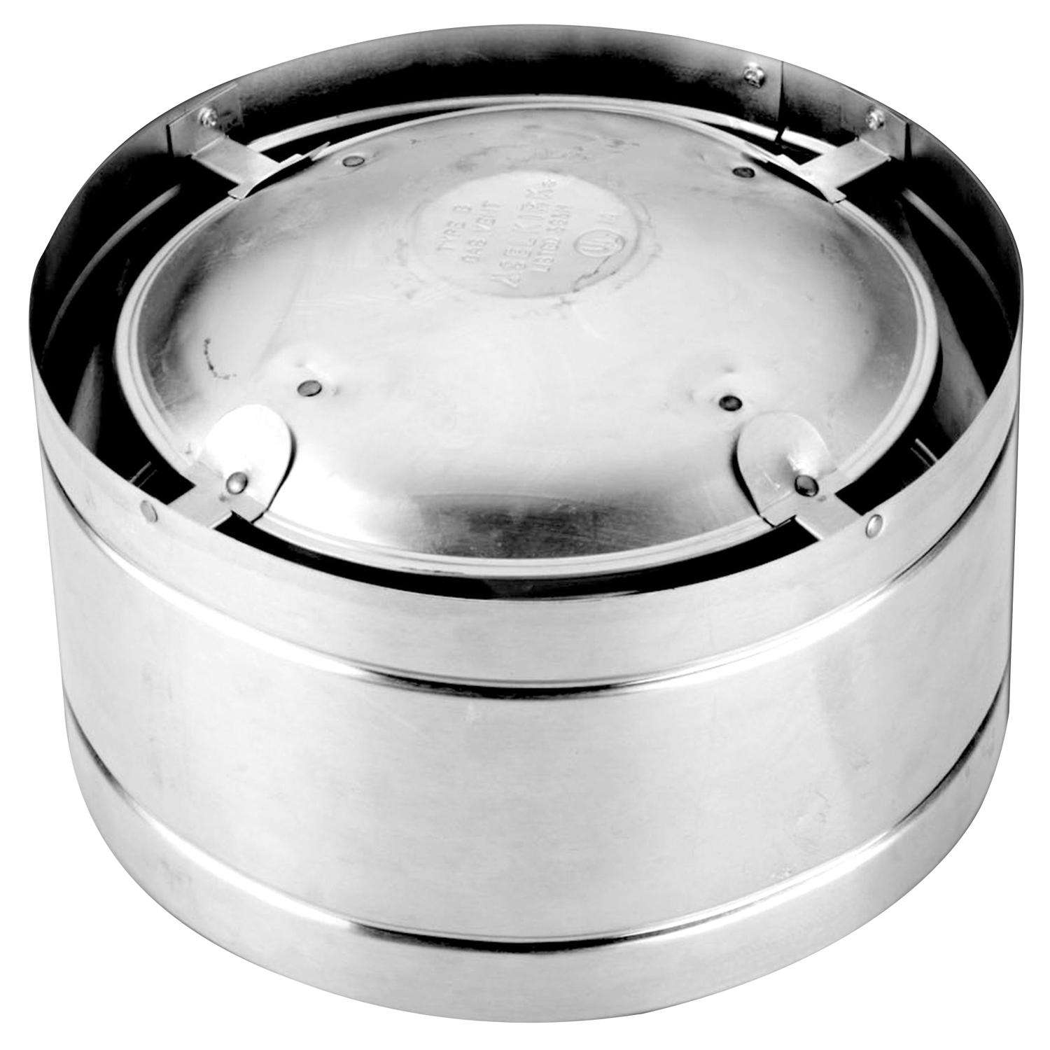 Selkirk 3 in. D X 8 in. L Aluminum/Galvanized Steel HiWind Top Ace