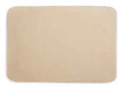 iDesign IDry 18 in. L X 16 in. W X 0.5 in. H Microfiber Drying Mat
