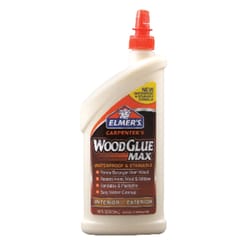 ELMER'S Carpenter's wood glue Off-white, Quick Dry Interior Wood Adhesive  (Actual Net Contents: 4-fl oz) in the Wood Adhesive department at