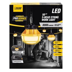 Feit Pro Series 8000 lm LED Corded String/Linkable Work Light