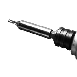 Century Drill & Tool Clutch 1/8 in. X 1 in. L Screwdriver Bit S2 Tool Steel 1 pc
