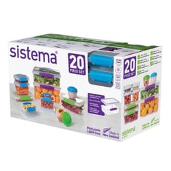 Sistema 11.16 oz Assorted Food Storage Container 1 pk