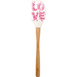 Tovolo Spatulart Multicolored Silicone/Wood Spatula