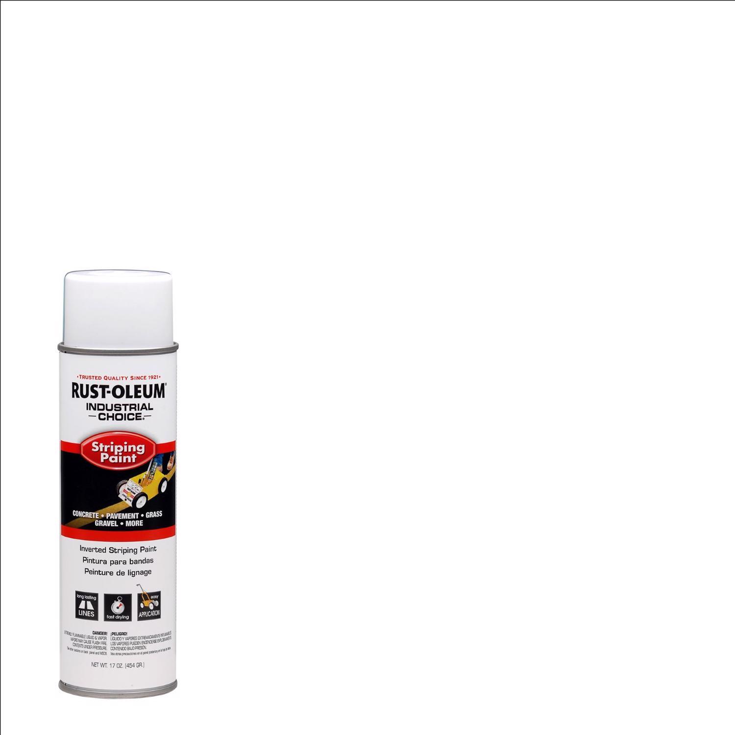 油彩『Reverie』 Rust-Oleum Industrial Choice Striping Paint, 18 oz, White