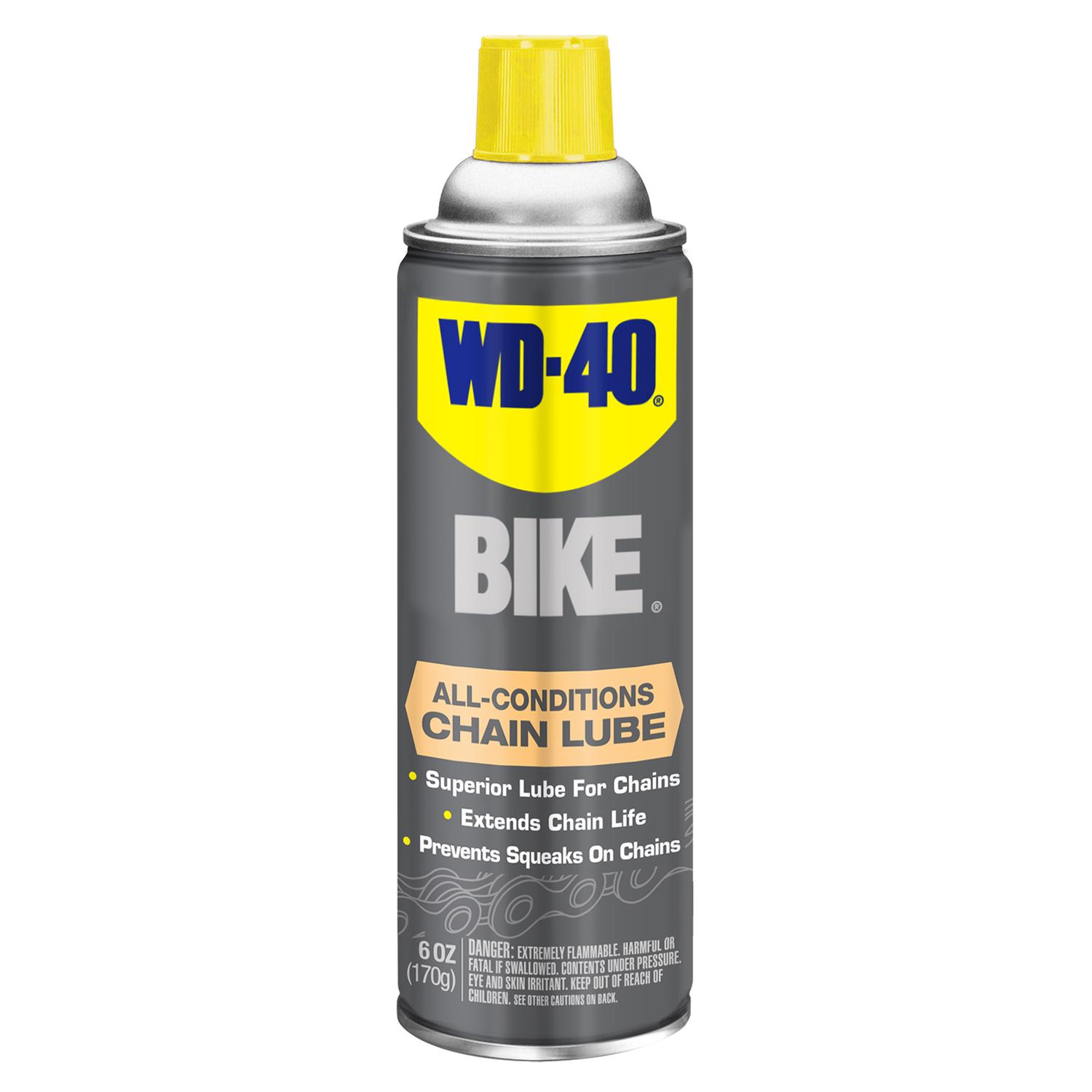 wd40 to lube bike chain