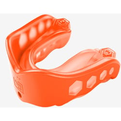 Shock Doctor Gel Max Adult Orange Athletic Mouthguard Strap Included