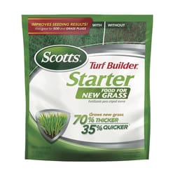 Scotts Turf Builder Lawn Starter Lawn Fertilizer For All Grasses 1000 sq ft