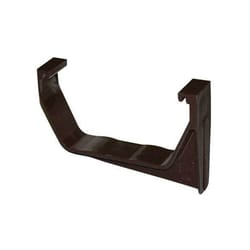 Amerimax 4.75 in. H X 3.25 in. W X 4.75 in. L Brown Vinyl Exterior Hook Bracket