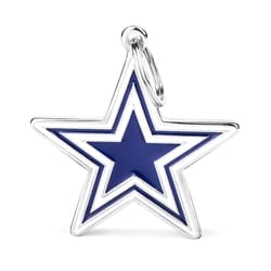 MyFamily NFL Blue/White Dallas Cowboys Metal Dog Pet Tags Medium