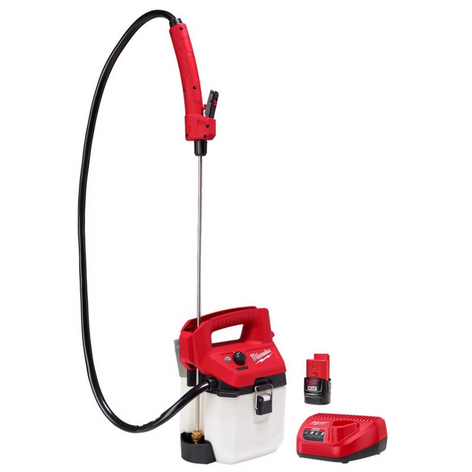 Milwaukee M12 1 gal Wand Hand Held Sprayer Shopdrix shopdrix.com