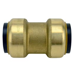 Apollo Tectite Push to Connect 1 in. PTC in to X 1 in. D PTC Brass Coupling