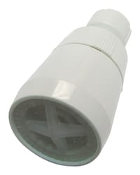 Plumb Pak White Plastic 1 settings Showerhead 2 gpm