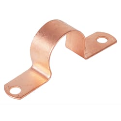 Warwick Hanger 3/8 in. Copper Plated Carbon Steel Tubing Strap