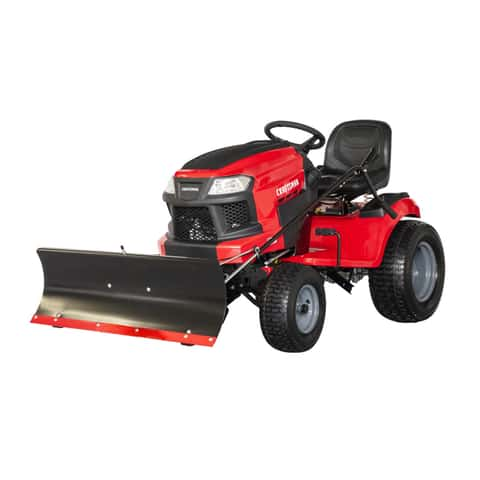 Husqvarna lawn mower online snow plow