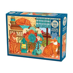 Cobble Hill Pumpkin Patch Cats Jigsaw Puzzle Multicolored 500 pc