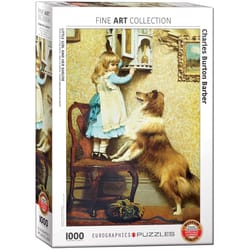 Eurographics Little Girl and Her Sheltie Jigsaw Puzzles Multicolored 1000 pc