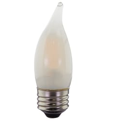 Satco . CA10 E26 (Medium) LED Bulb Warm White 40 Watt Equivalence 2 pk