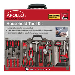 Apollo Tools Household Tool Kit 71 pc