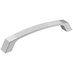 Amerock Premise Contemporary Rectangle Cabinet Pull 5-1/16 in. Polished Chrome 1 pk