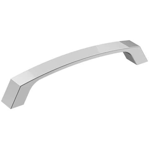 Hickory Hardware 8, 5, 4 , inch sleek bare metal drawer pulls