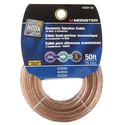 Monster Just Hook It Up 50 ft. L Speaker Wire AWG