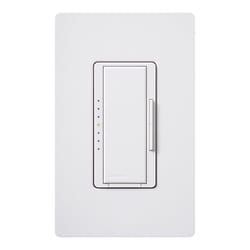 Lutron Maestro White 150 W 3-Way Dimmer Switch 1 pk