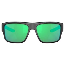 Costa Taxman Black Frame Green Lens Polarized Sunglasses