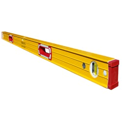 STABILA 58 in. Aluminum Type 196 Heavy Duty Level 3 vial