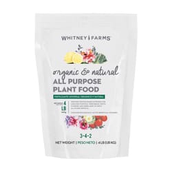 Whitney Farms Organic Granules All Purpose Plant Food 4 lb