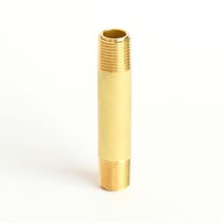 ATC 1/8 in. MPT 1/8 in. D MPT Yellow Brass Nipple 2 in. L