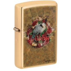 Zippo Gold Spazuk Lighter 2 oz 1 pk