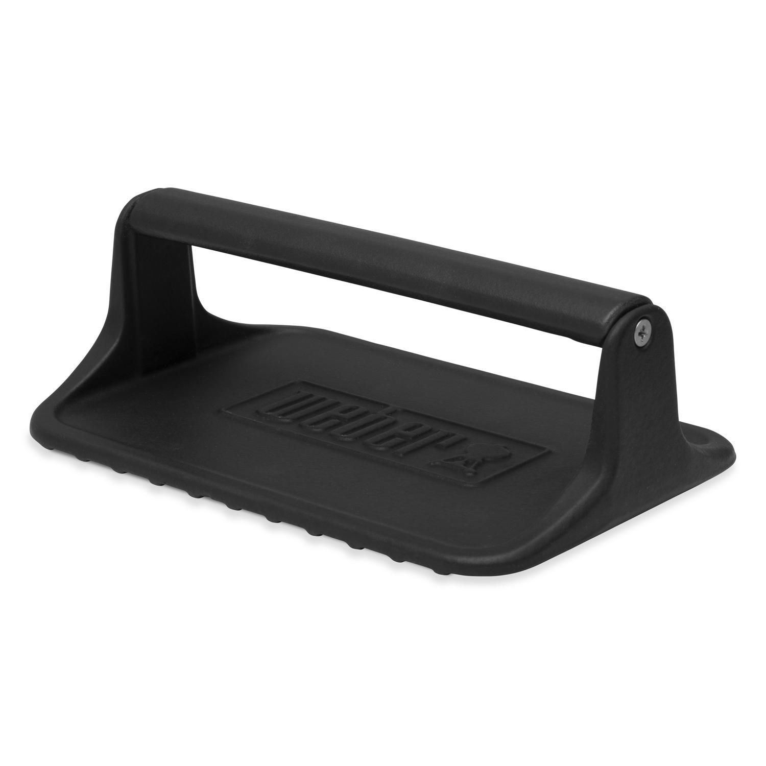 weber cast iron grill press 1 pk