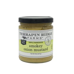 Terrapin Ridge Farms Smokey Onion Mustard 8.5 oz Jar