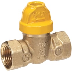 Homewerks 3/4 in. Brass FIP Gas Ball Valve