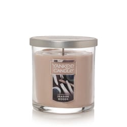 Yankee Candle Tan Seaside Woods Scent Regular Tumbler Candle 7 oz