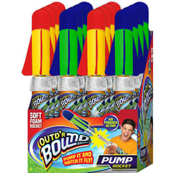 Ja-Ru Outd'r Bound Pump Rocket Assorted 1 pc