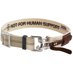 Klein Tools Cotton/Polyester Tool Belt 2 in. H Tan 38 in to 58 in.